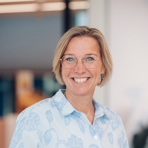 Portret van Louise de Vos